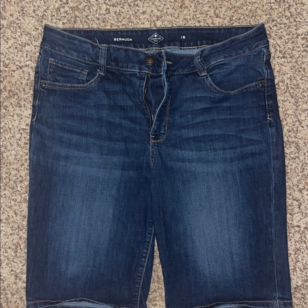 Bermuda Denim Shorts